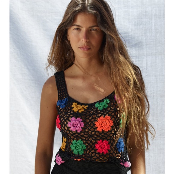 NWT Zara Crochet Top XS - Picture 2 of 12